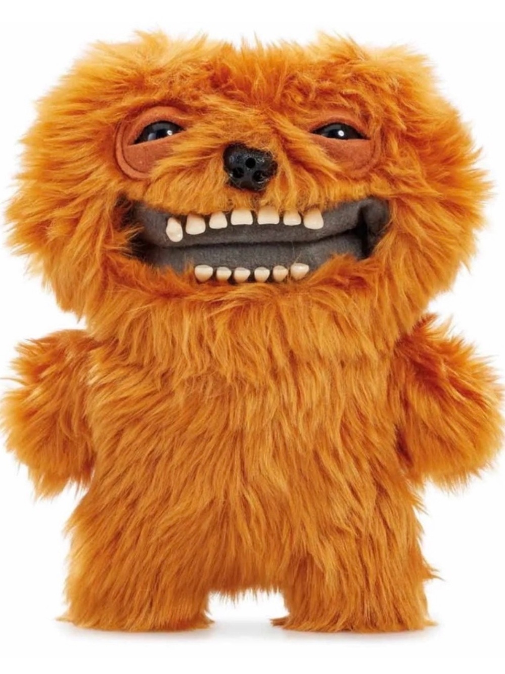 NWT Zuru Fart Face Fuggler Funny Ugly Monster 9” Plush Underoo Mcgoo (brown) - Picture 3 of 3